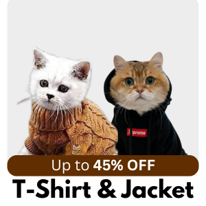 Cat tshirt & jacket on sale
