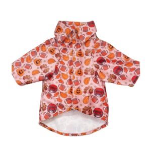 SITSNOOZE Pet’s Peach Printed Rayon Shirt for Dogs | Soft, Breathable Summer Dog Apparel | Lightweight, Stylish Pet Clothing for Large Dogs | Easy to Wear, Skin-Friendly, Washable Cute Printed Shirt | Perfect Casual Wear for Pets