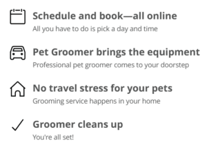 Home pet grooming near me